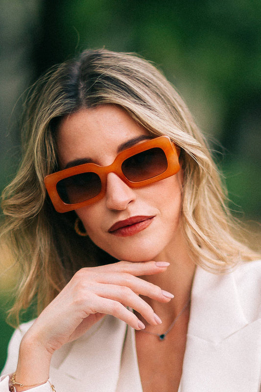 MINUE: Ziyi Mandarine Sunglasses | Uniquely Claudia Boutique