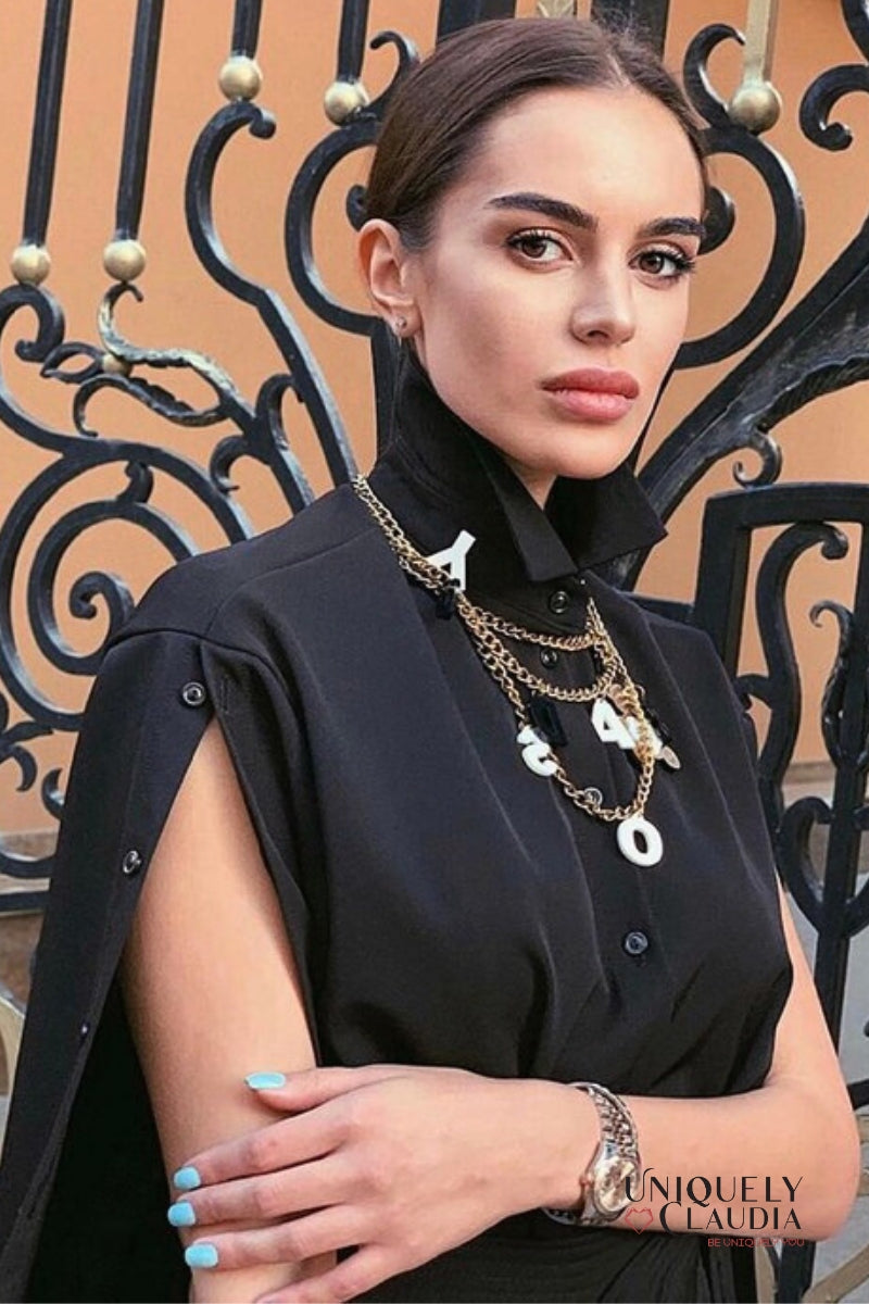 Neysha Button-Up Sleeves Belted Shirt Dress | Uniquely Claudia Boutique