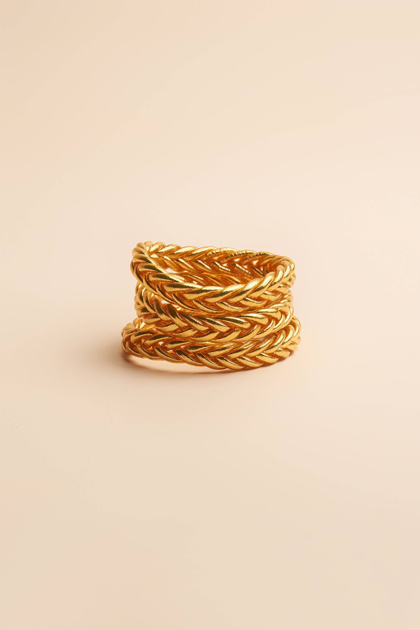 Kumali Gołd Braided Bracelet - Uniquely Claudia Boutique
