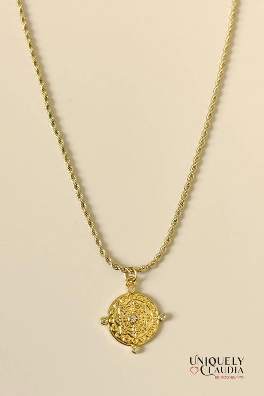 Always Find Your Way Compass Necklace | Uniquely Claudia Boutique