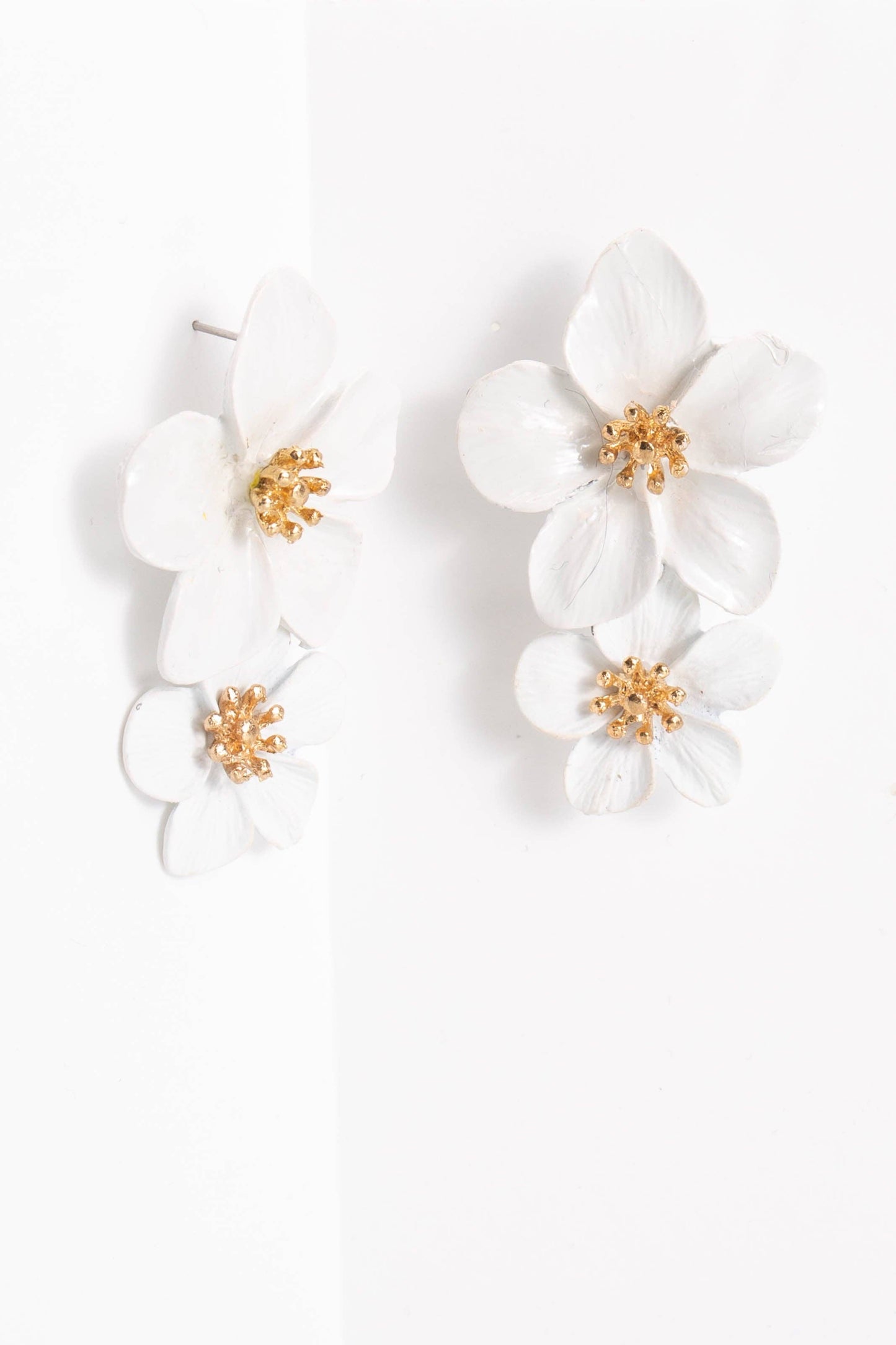 Belle Floral Drop Earrings | Uniquely Claudia