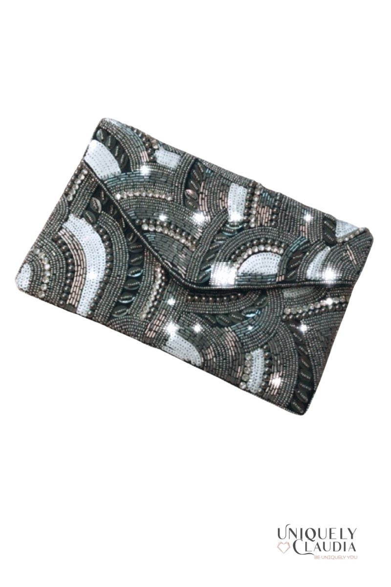 Living Large Beaded Clutch | Uniquely Claudia