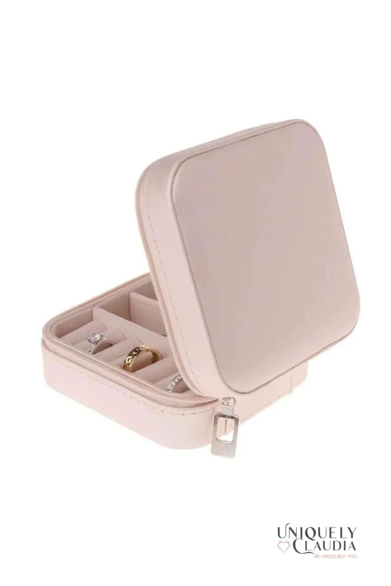 Mini Jewelry Box | Pink Mini-Jewelry Travel Box | Uniquely Claudia Boutique