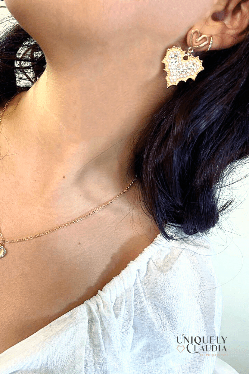 Hearts Holding Hearts Earrings - UNIQUELY CLAUDIA