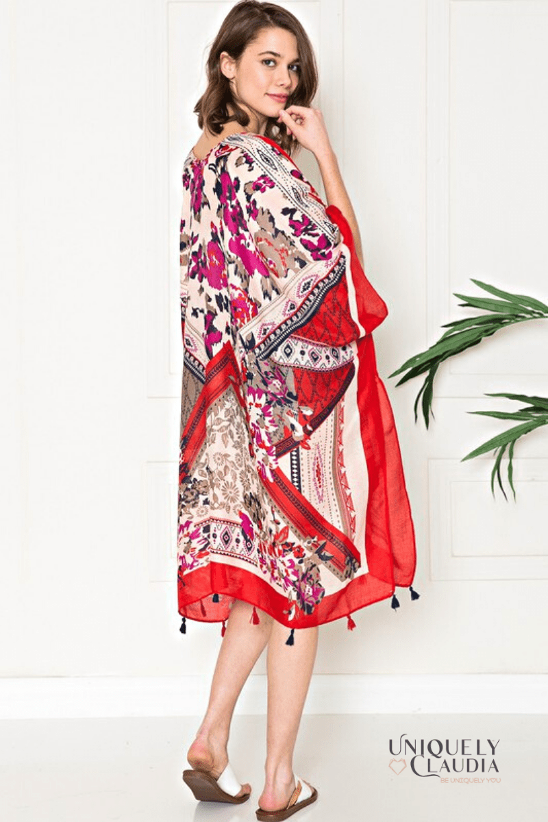 Antalya Swim Coverup Scarf - UNIQUELY CLAUDIA