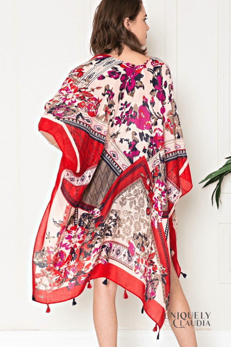 Antalya Swim Coverup Scarf - UNIQUELY CLAUDIA