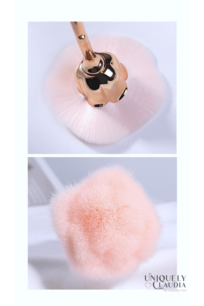 Rose Powder Brush - UNIQUELY CLAUDIA