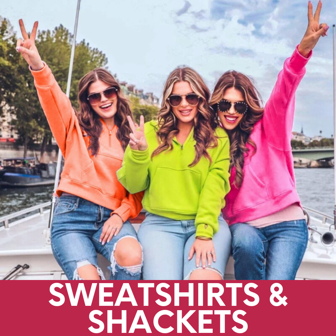 Sweatshirts & Shackets | Uniquely Claudia Boutique