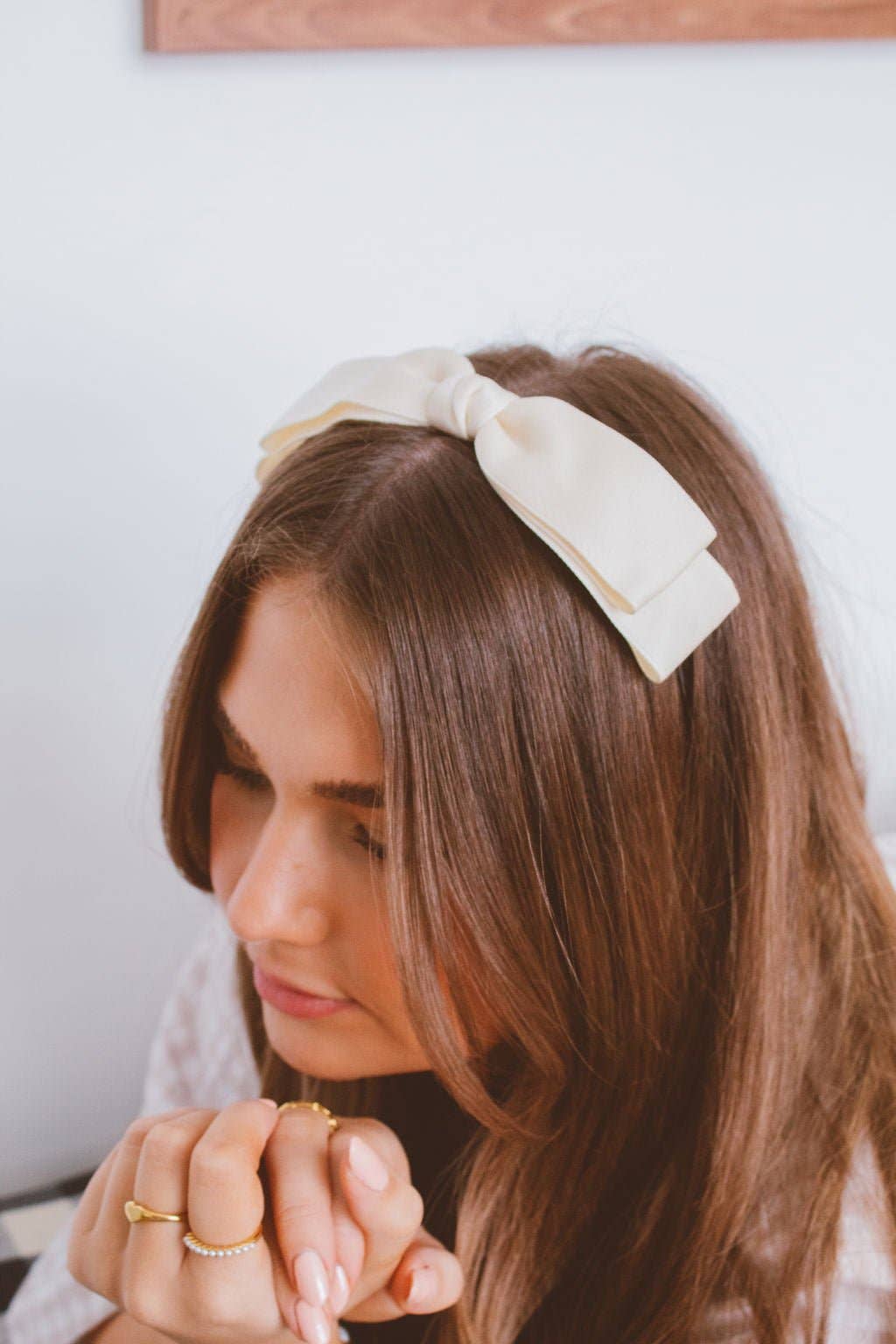 Sarah Bow Headband | Uniquely Claudia Boutique 