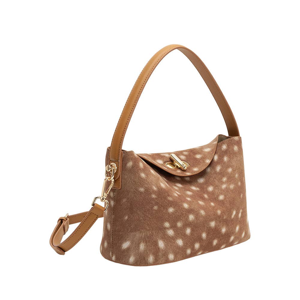 MELIE BIANCO: Lana Bambi Vegan Leather Xbody Bag