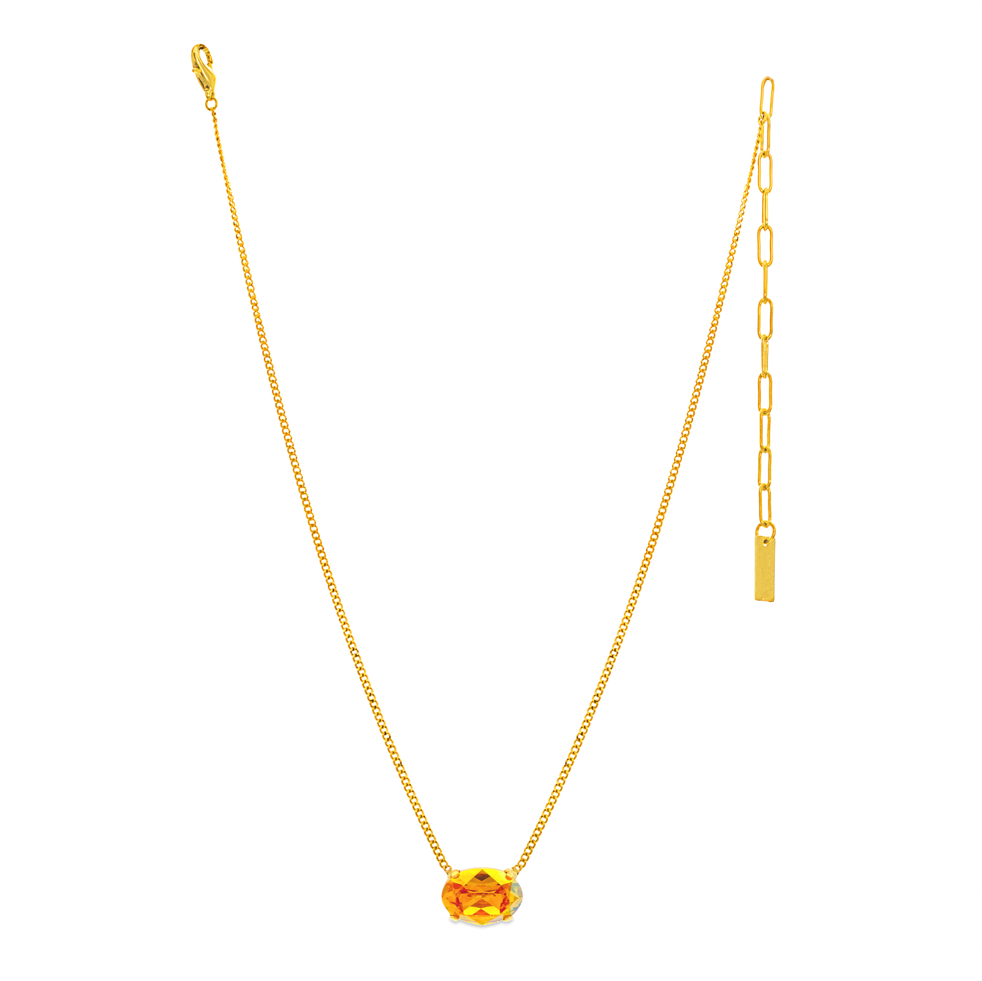 TOVA Iza Candy Crush Fuchsia Matte Necklace - Uniquely Claudia Boutique