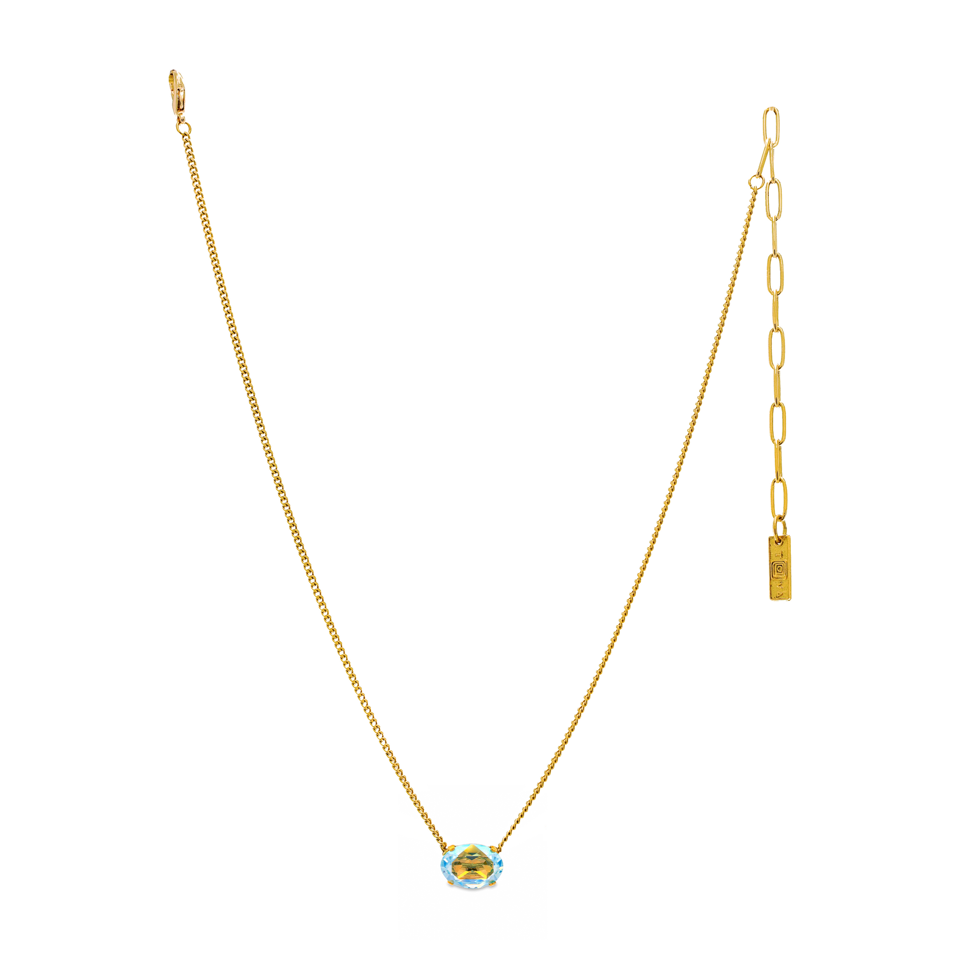 TOVA Iza Candy Crush Fuchsia Matte Necklace - Uniquely Claudia Boutique