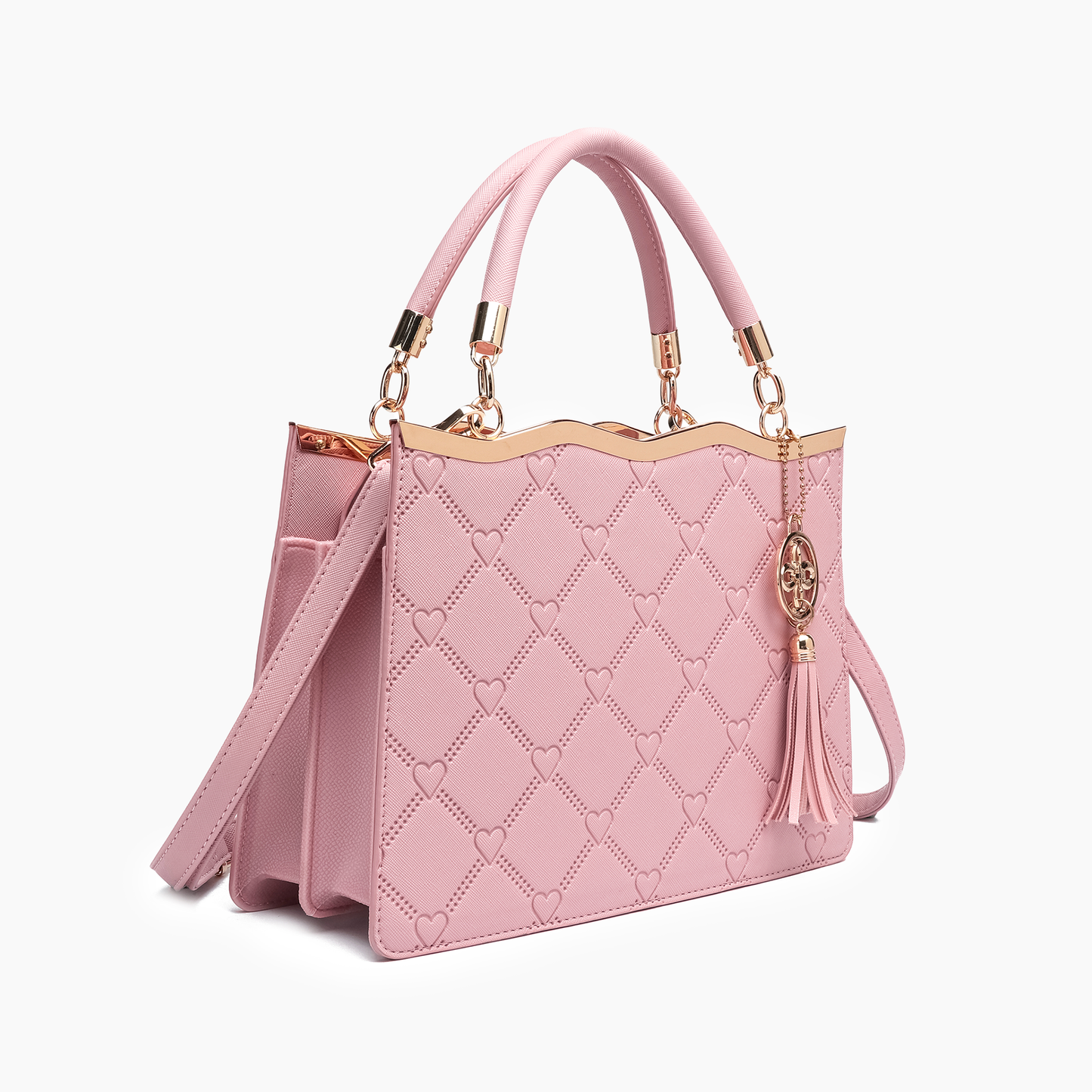 Magnolia Top Handle Mini Tote Pink Bag