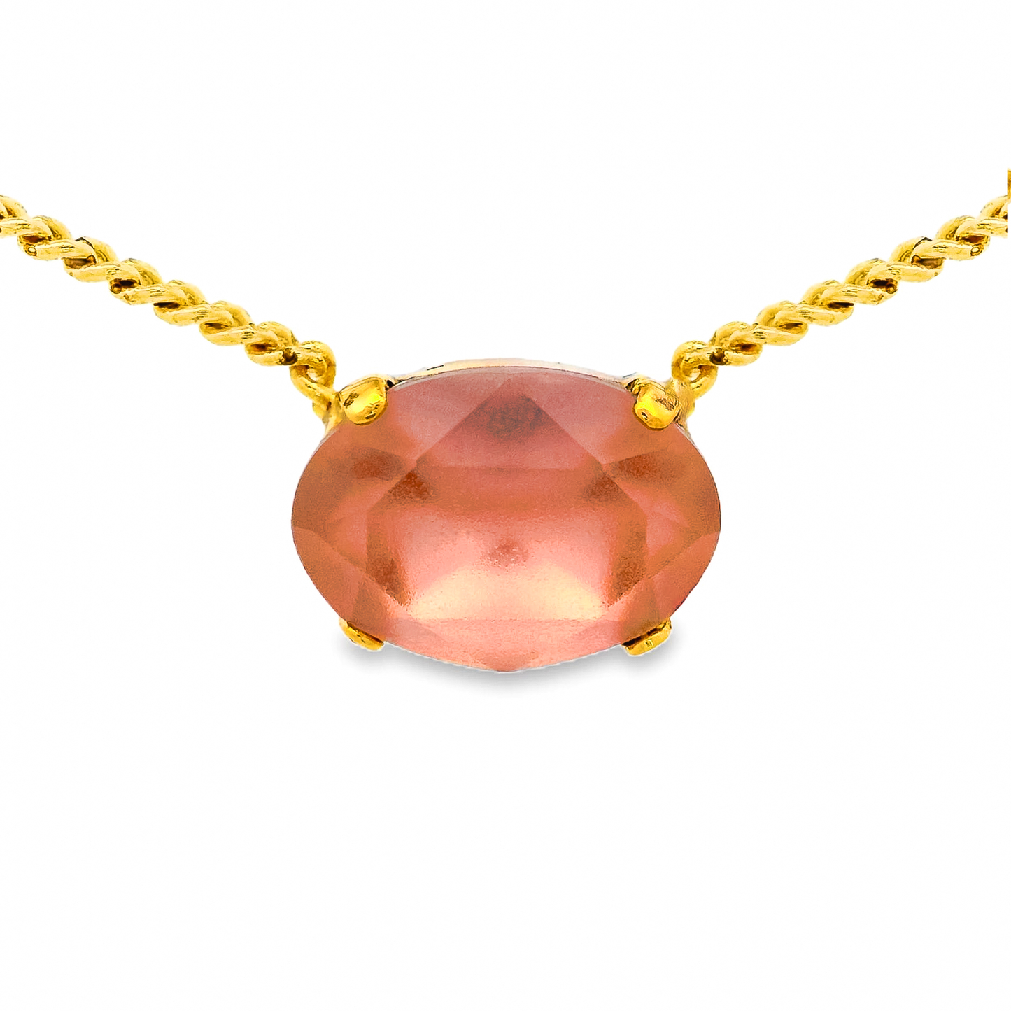 TOVA Iza Candy Crush Fuchsia Matte Necklace - Uniquely Claudia Boutique