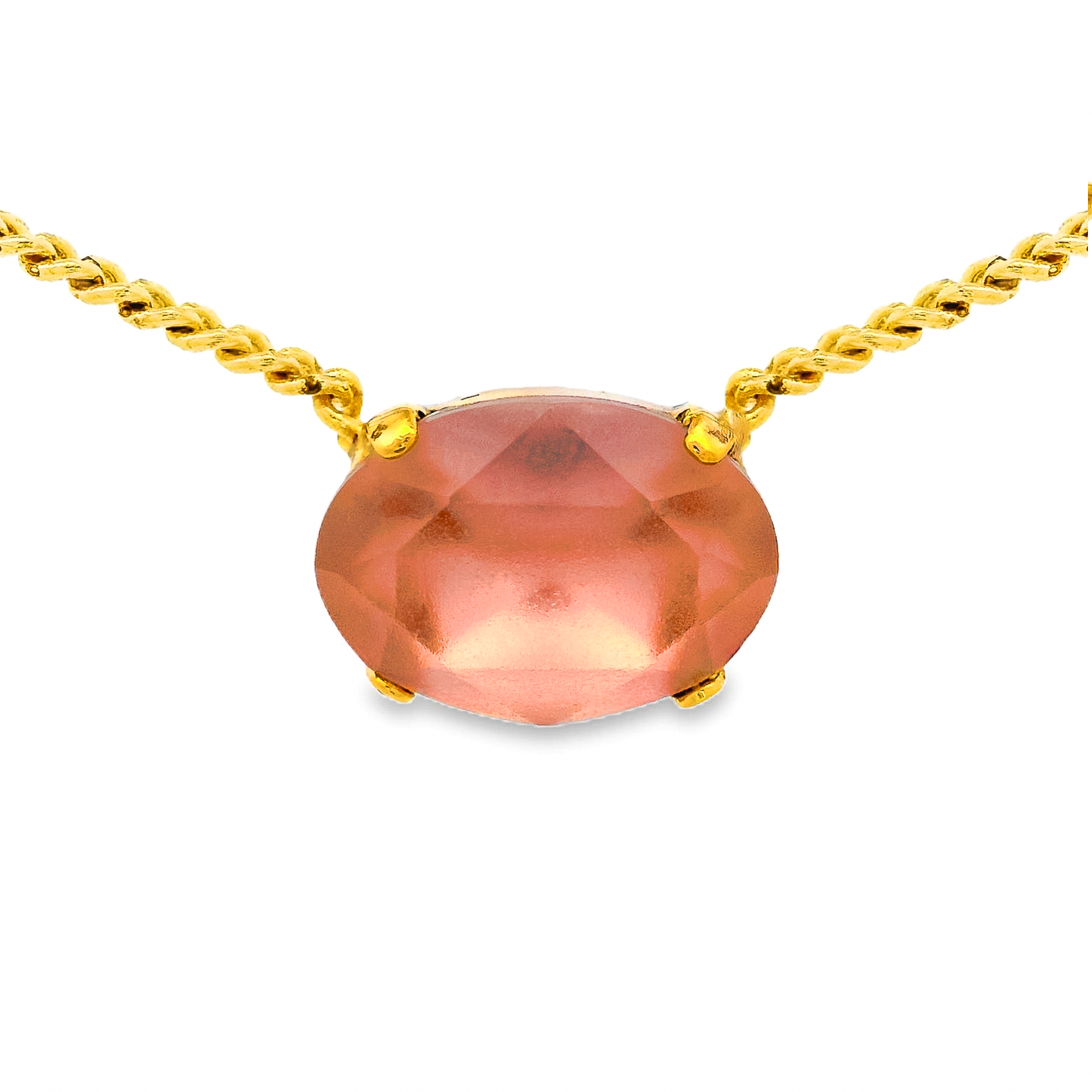 TOVA Iza Candy Crush Fuchsia Matte Necklace - Uniquely Claudia Boutique
