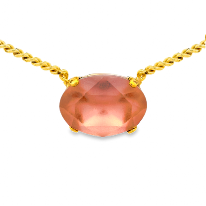 TOVA Iza Candy Crush Fuchsia Matte Necklace - Uniquely Claudia Boutique