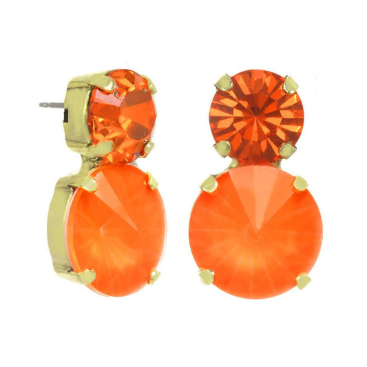 TOVA Maegan Electric Tomato Earrings