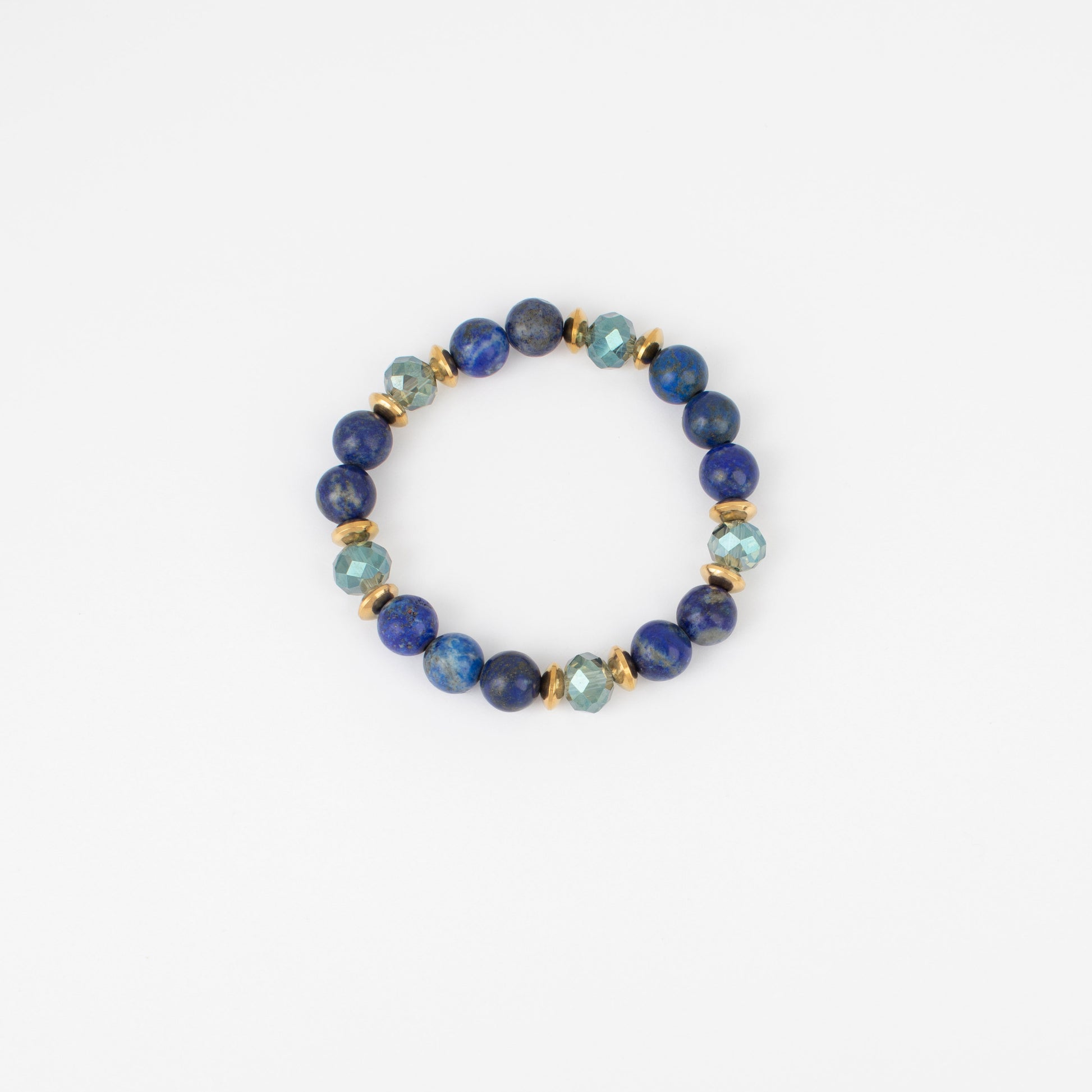JBloom: Navy Stretch Bracelet - Uniquely Claudia Boutique