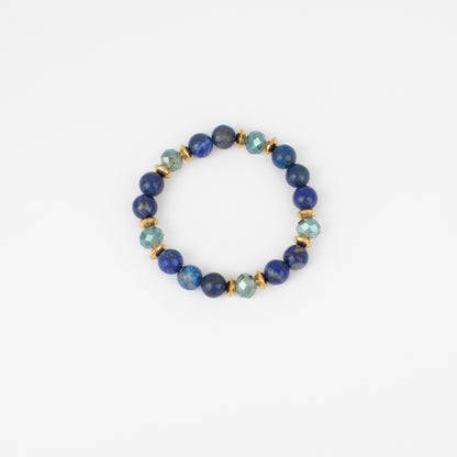 JBloom: Navy Stretch Bracelet - Uniquely Claudia Boutique
