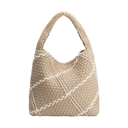 Johanna Almond Nylon Shoulder Bag - Uniquely Claudia Boutique