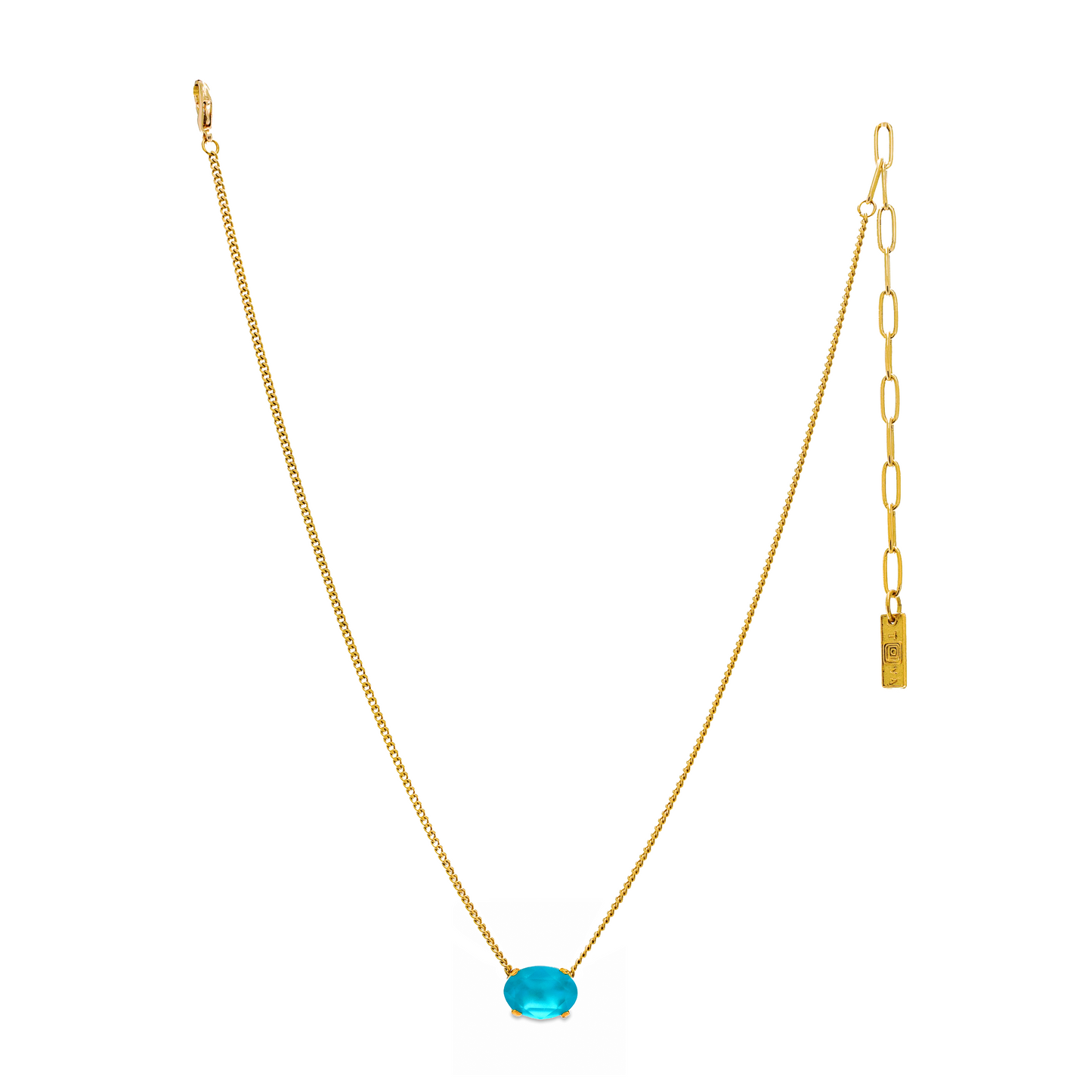TOVA Iza Candy Crush Fuchsia Matte Necklace - Uniquely Claudia Boutique