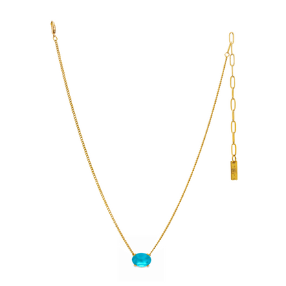 TOVA Iza Candy Crush Fuchsia Matte Necklace - Uniquely Claudia Boutique