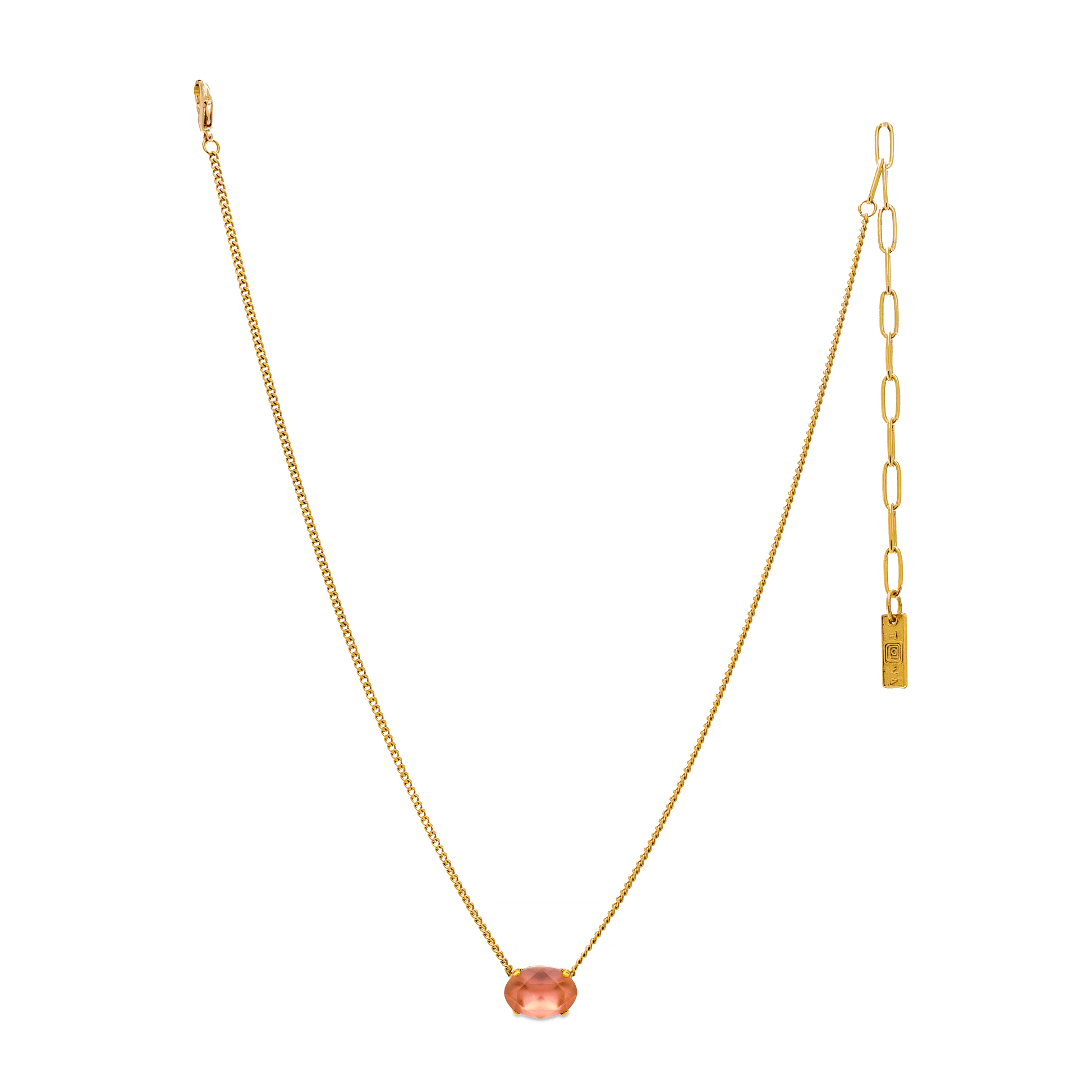 TOVA Iza Candy Crush Fuchsia Matte Necklace - Uniquely Claudia Boutique