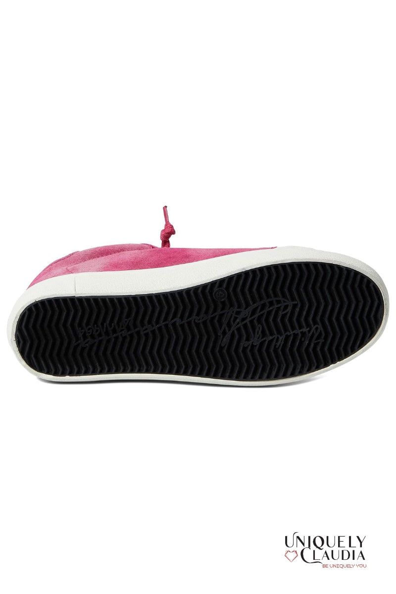 Ahava Pink Suede Sneakers - Uniquely Claudia Boutique