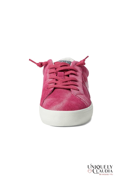 Ahava Pink Suede Sneakers - Uniquely Claudia Boutique