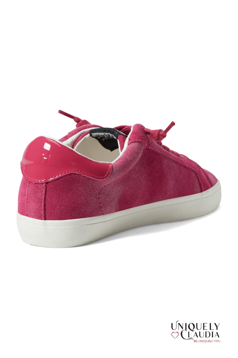 Ahava Pink Suede Sneakers - Uniquely Claudia Boutique