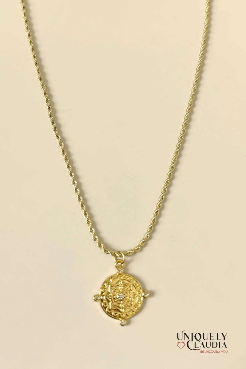 Always Find Your Way Compass Necklace | Uniquely Claudia Boutique