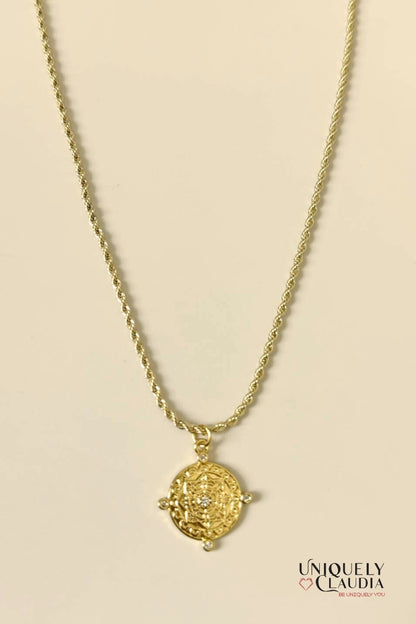 Always Find Your Way Compass Necklace | Uniquely Claudia Boutique