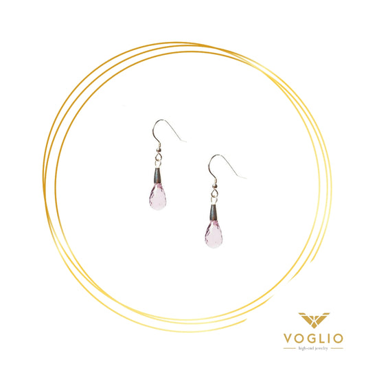 Amethyst Sterling Silver Earrings | Uniquely Claudia Boutique 