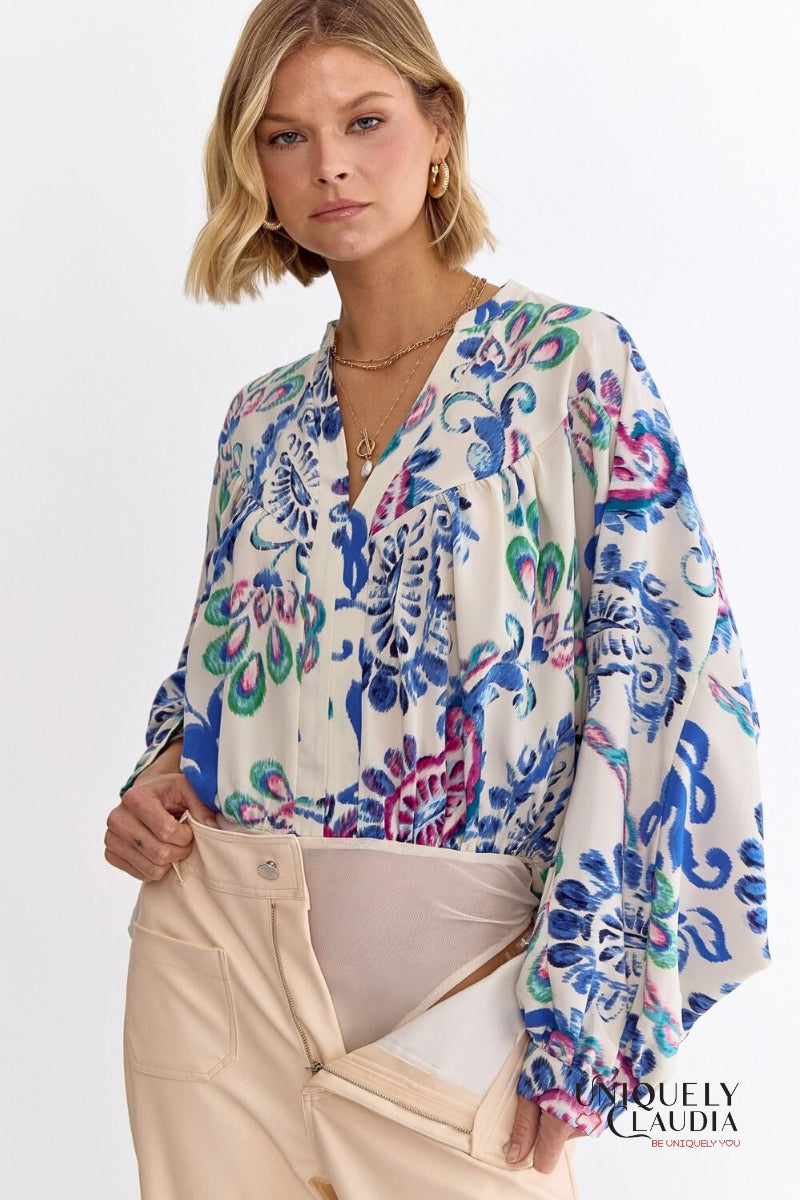 Ansley Draped Back Bodysuit - Uniquely Claudia Boutique