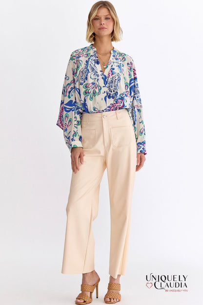 Ansley Draped Back Bodysuit - Uniquely Claudia Boutique