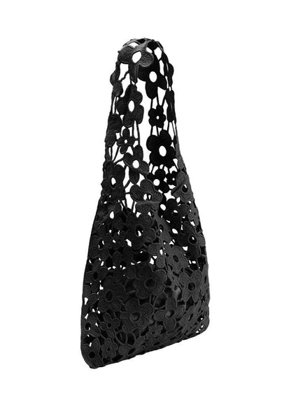 Aster Black Shoulder Lace Bag | Uniquely Claudia Boutique 