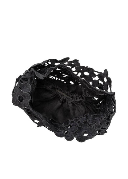 Aster Black Shoulder Lace Bag | Uniquely Claudia Boutique 