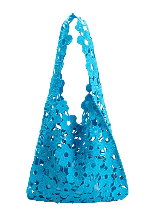 Aster Turquoise Shoulder Lace Bag | Uniquely Claudia Boutique
