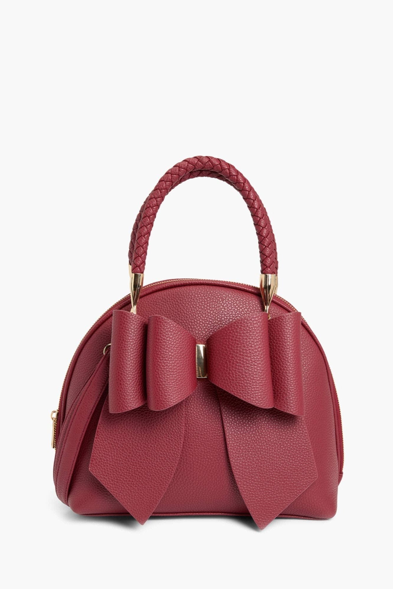 Bea Braided Top Handle Satchel | Uniquely Claudia Boutique