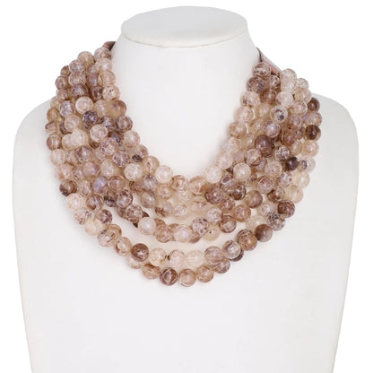 Beaded Layered Magnetic Closure Necklace | Uniquely Claudia Boutique