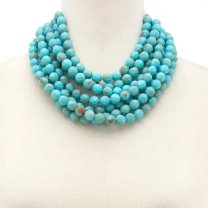 Beaded Layered Magnetic Closure Necklace | Uniquely Claudia Boutique