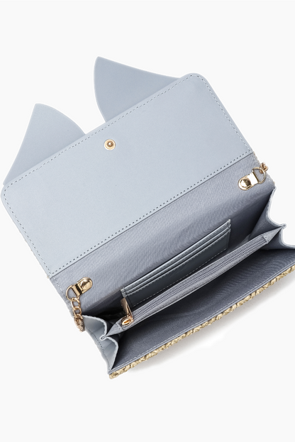 Bonnie Straw Wallet Crossbody Purse | Uniquely Claudia 