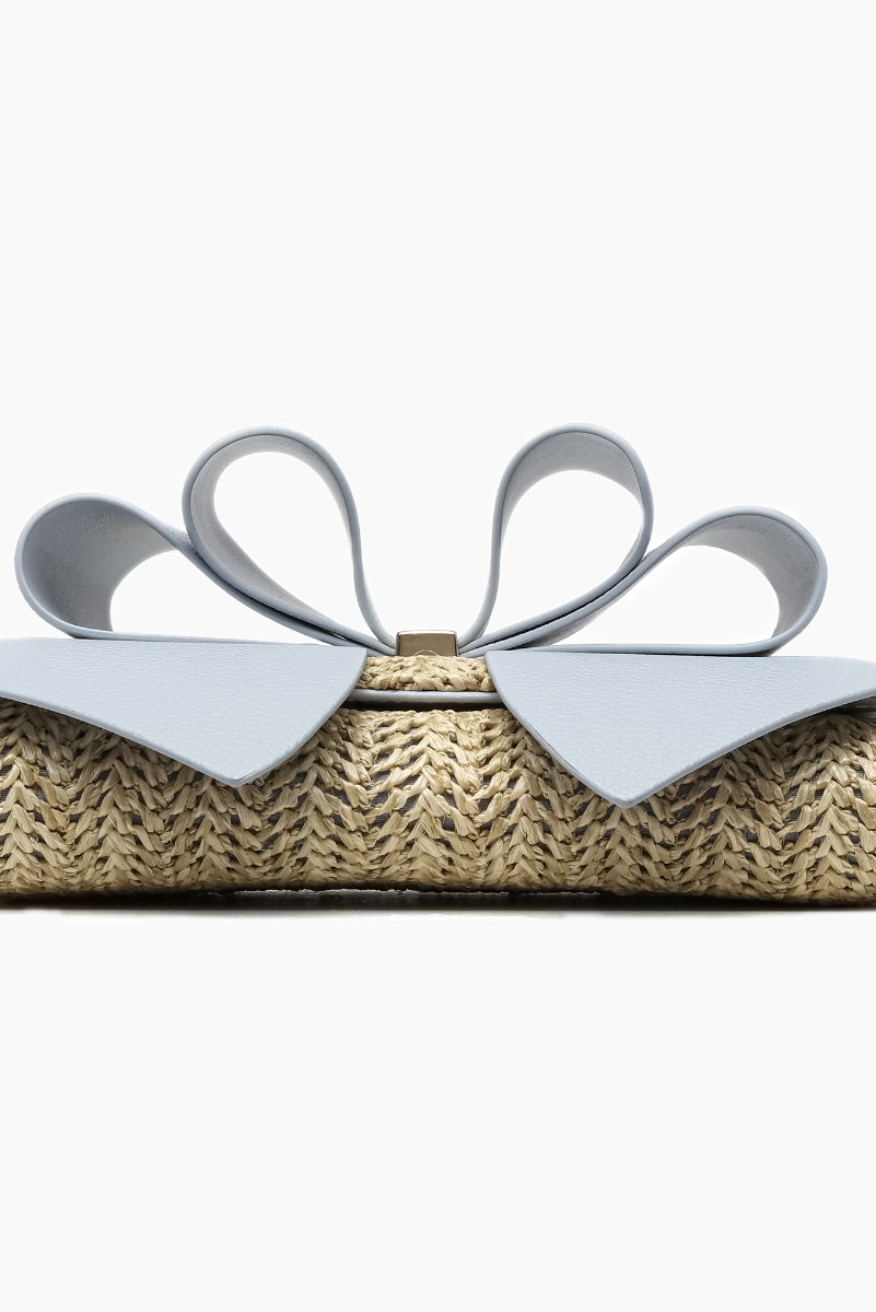 Bonnie Straw Wallet Crossbody Purse | Uniquely Claudia 