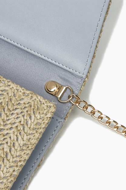Bonnie Straw Wallet Crossbody Purse | Uniquely Claudia 