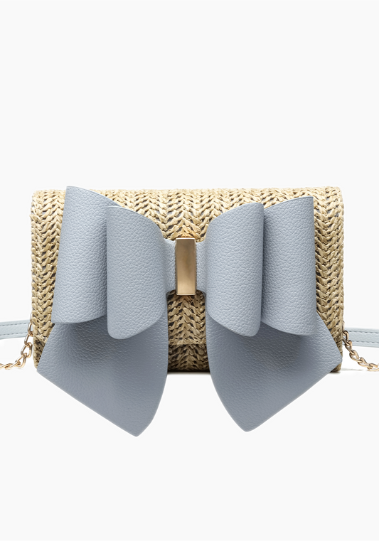 Bonnie Straw Wallet Crossbody Purse | Uniquely Claudia 