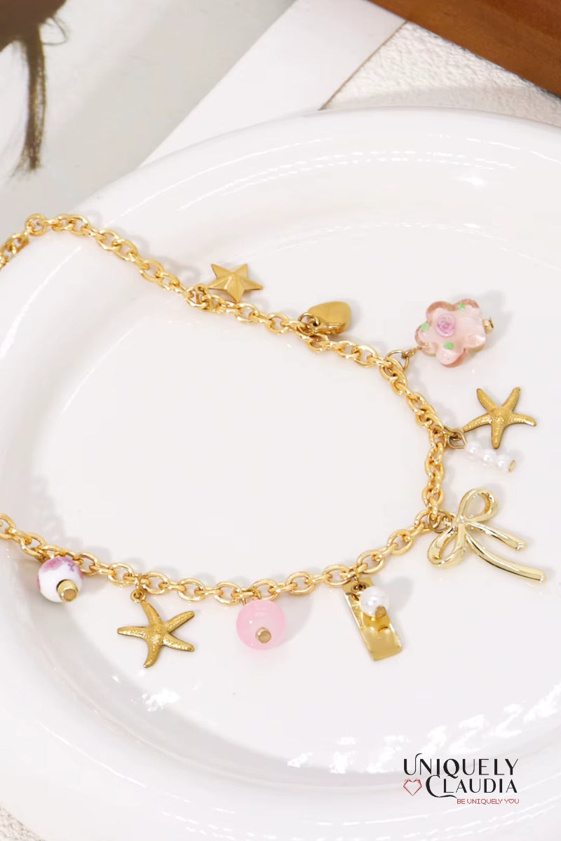 Bows & Things Charm Necklace | Uniquely Claudia Boutique