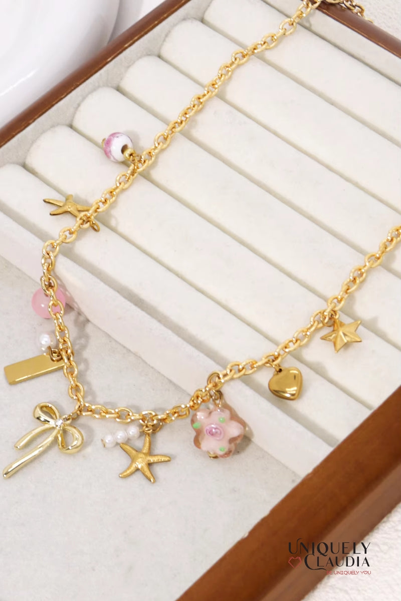 Bows & Things Charm Necklace | Uniquely Claudia Boutique
