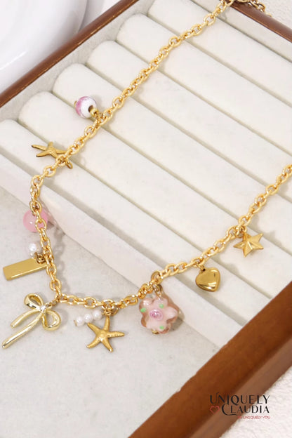 Bows & Things Charm Necklace | Uniquely Claudia Boutique