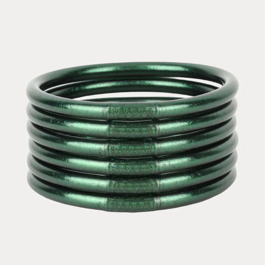 BuDhaGirl: Frond All Weather Serenity Prayer Bangles