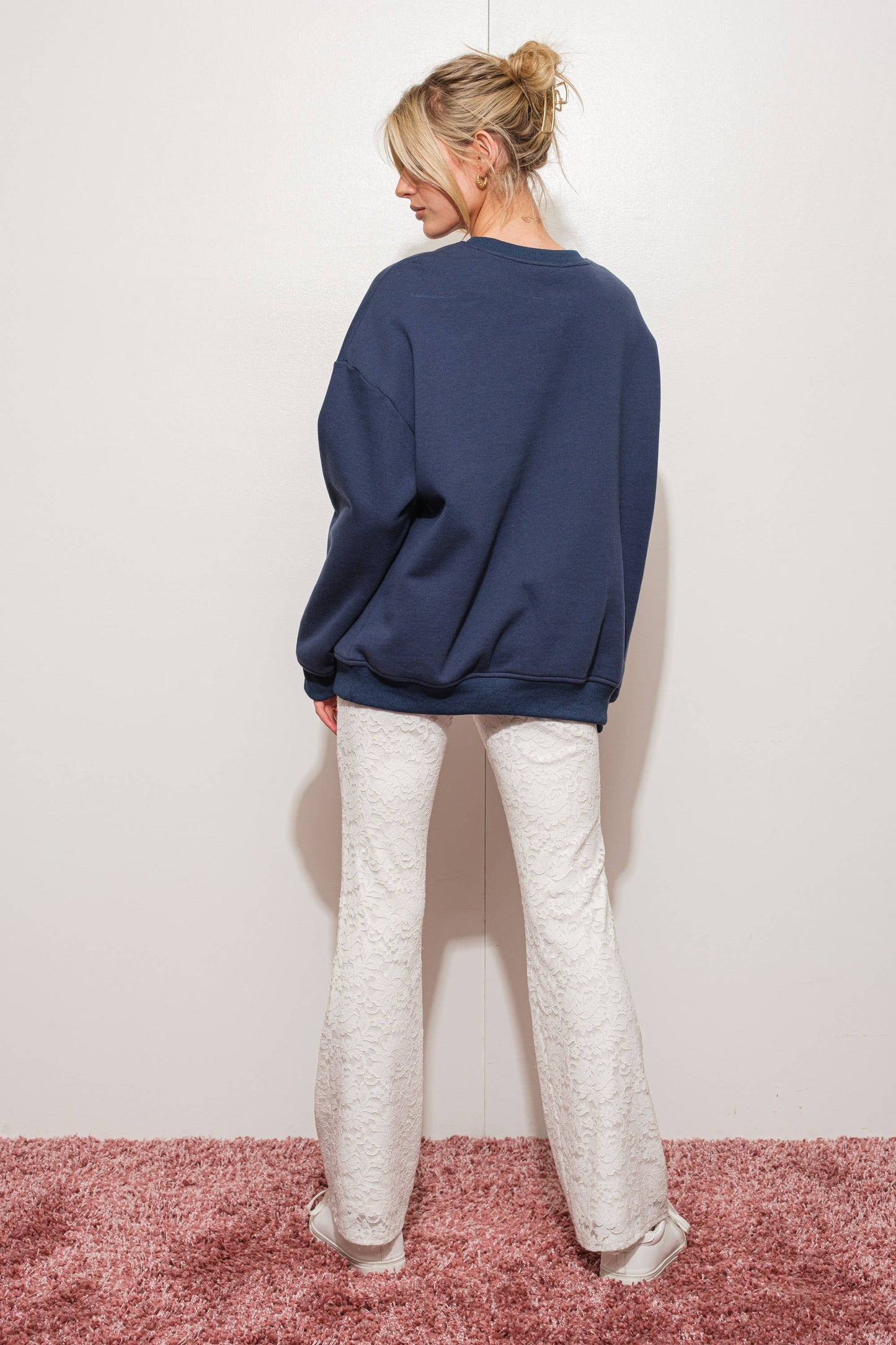 CIAO Patch Sweatshirt | Uniquely Claudia Boutique 